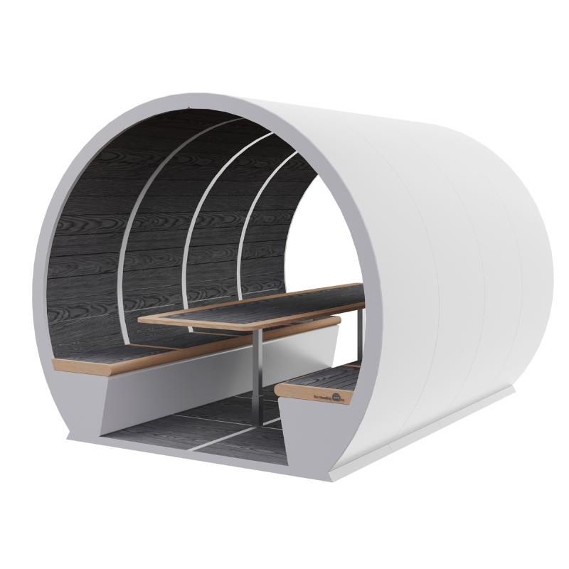 The Meeting Pod Co | Acoustic Outdoor Pod - Open
