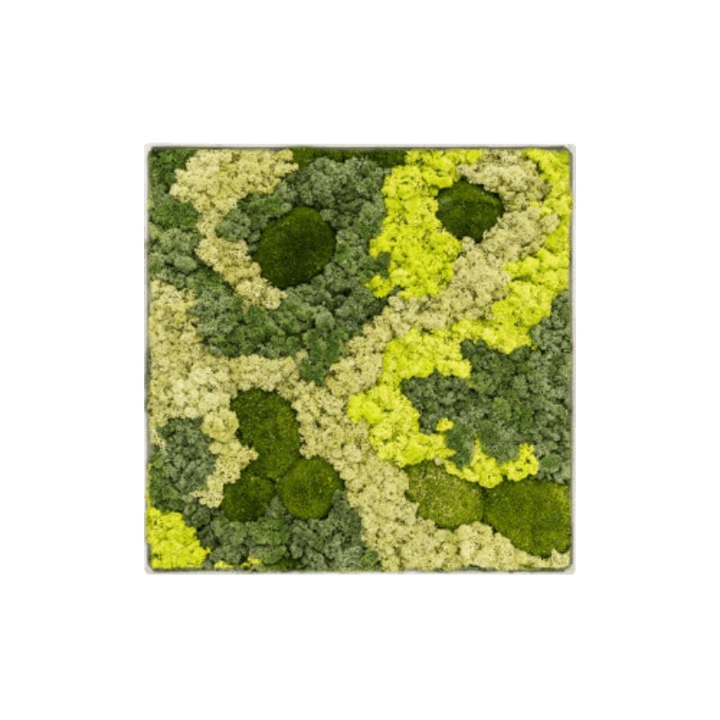 MuffleMoss | Square Wall Panel - Bun & Reindeer