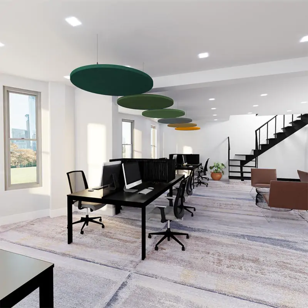 MuffleRaft | Circle Acoustic Ceiling Raft