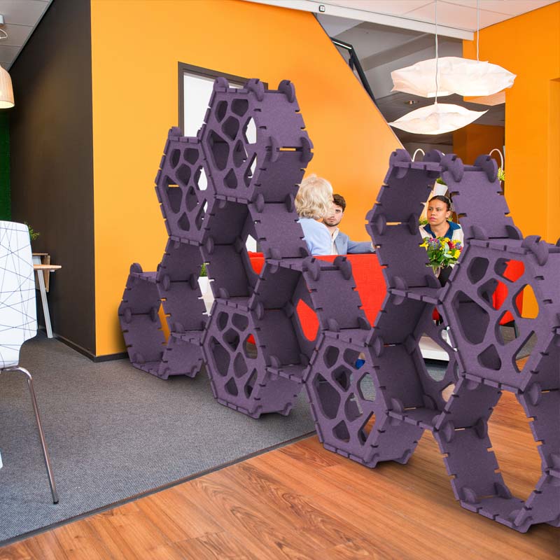 14six8 Swarm Acoustic Free-Standing System - Muffle Acoustics Limited