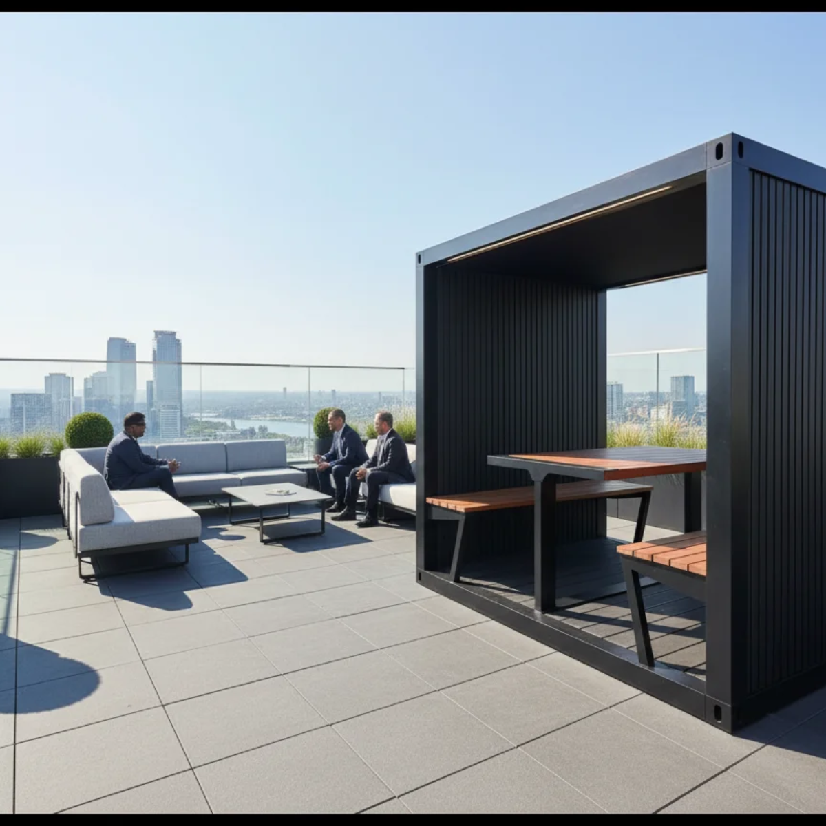 The Meeting Pod Co | The Shack Outdoor Acoustic Pod