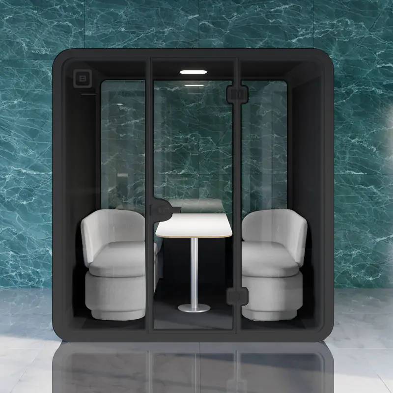  - Bureau X-Large Acoustic Booth - Muffle Acoustics Limited 