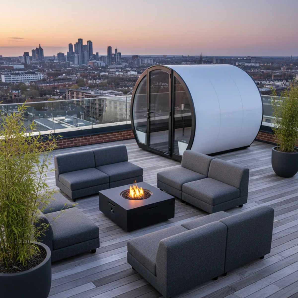 The Meeting Pod Co | Acoustic Outdoor Pod - Enclosed