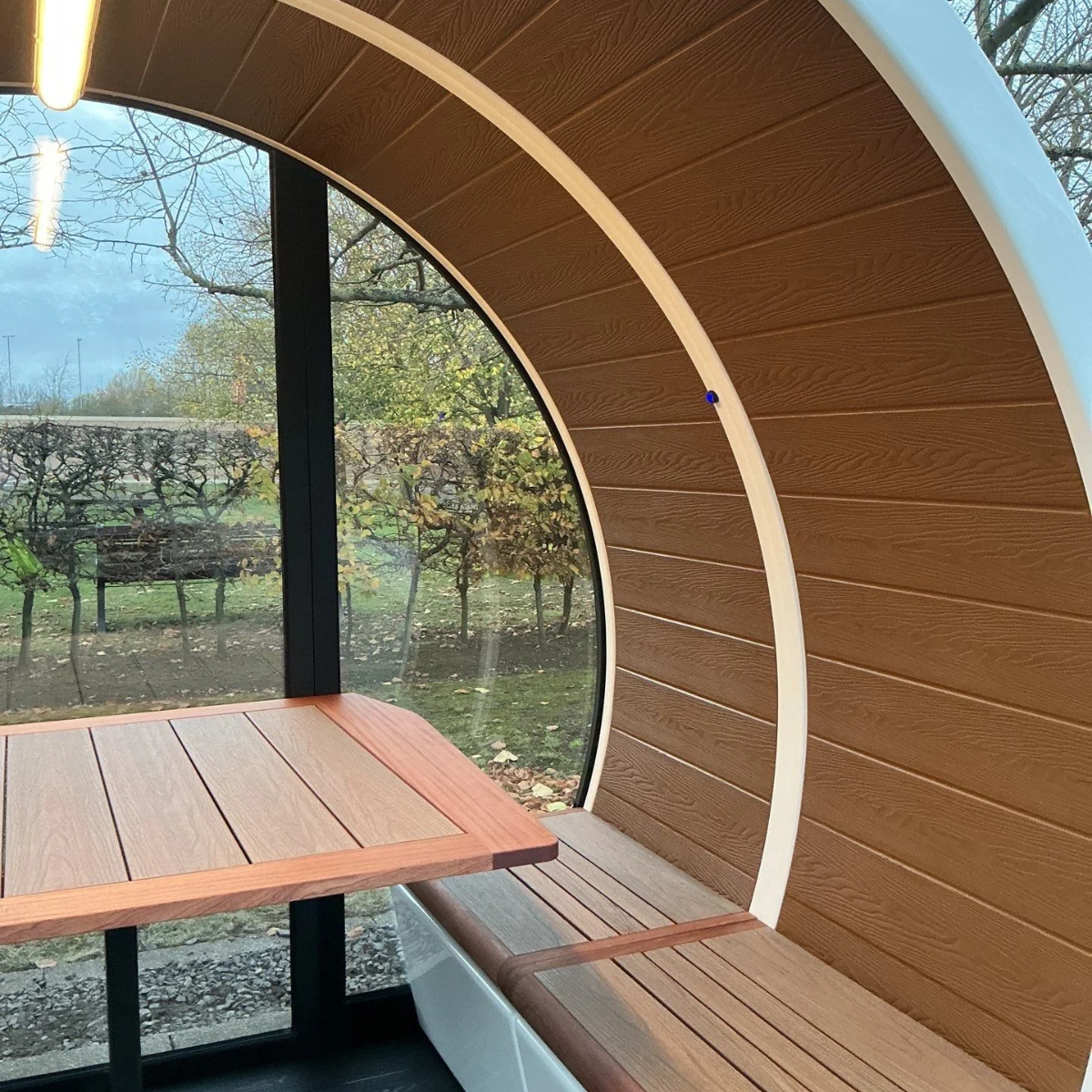 The Meeting Pod Co | Acoustic Outdoor Pod - Part Enclosed