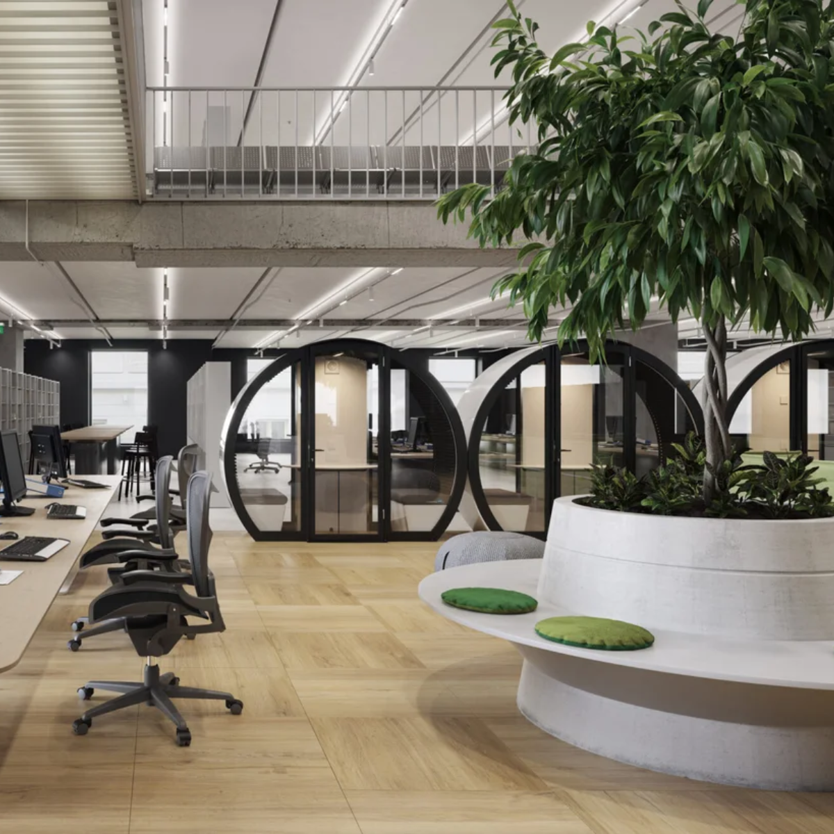 The Meeting Pod Co | Acoustic Indoor Meeting Pod - Enclosed