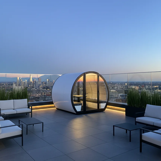 The Meeting Pod Co | Acoustic Outdoor Pod - Enclosed