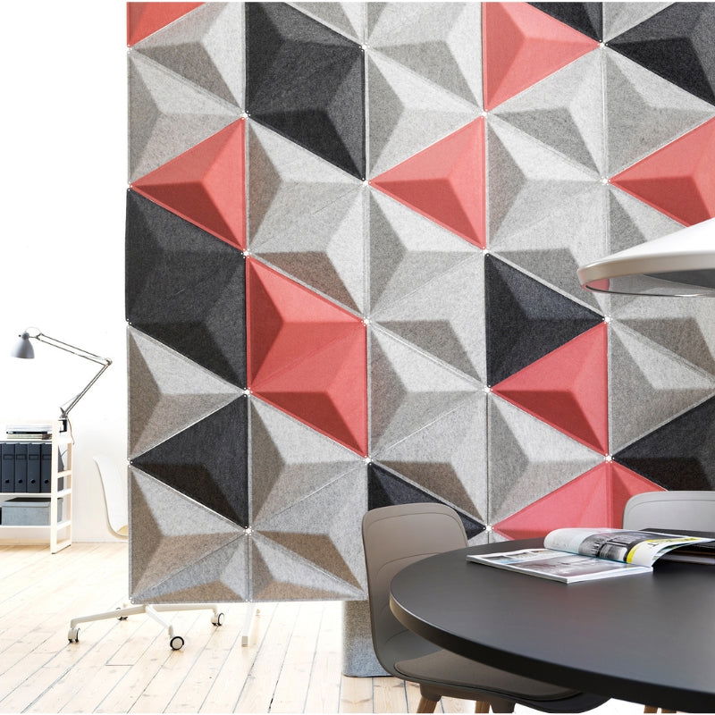  - Abstracta Aircone Hanging Screen (Sold in Packs) - Muffle Acoustics Limited 