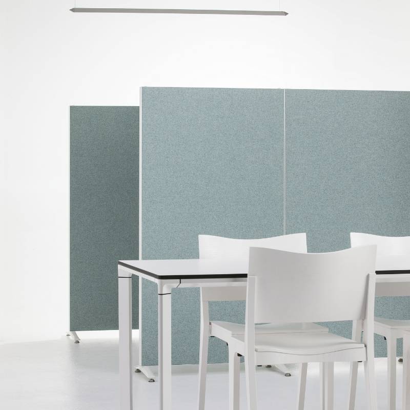  - Abstracta Alumi Floor Screen - Muffle Acoustics Limited 