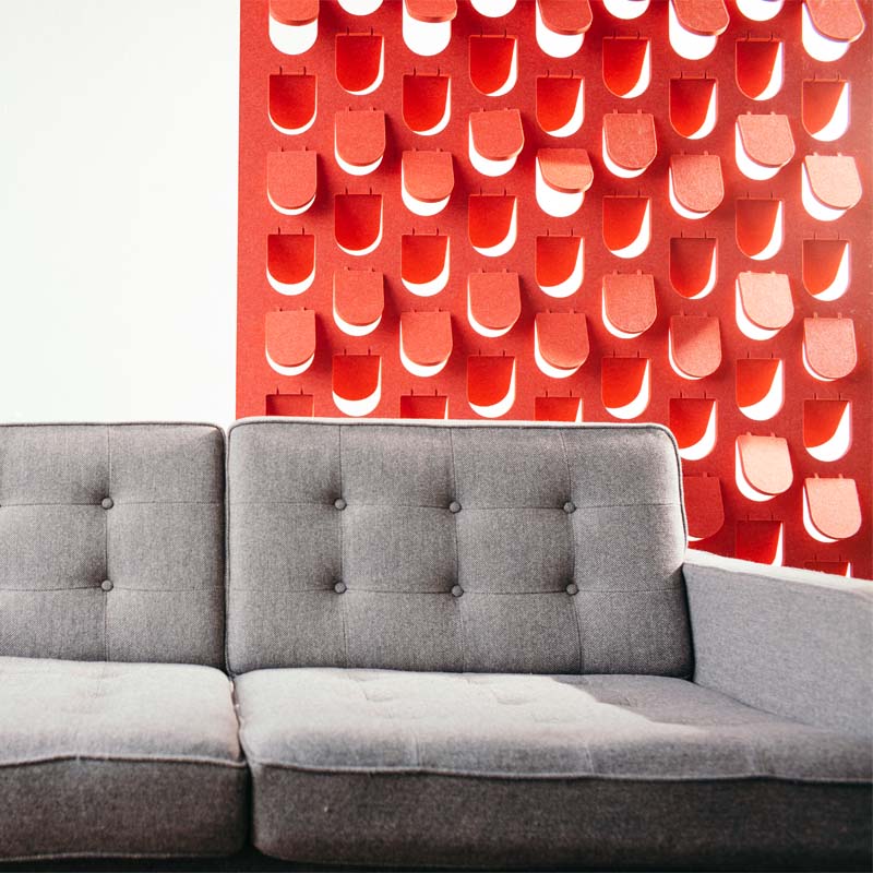 Autex Cascade™ Acoustic Hanging Screen