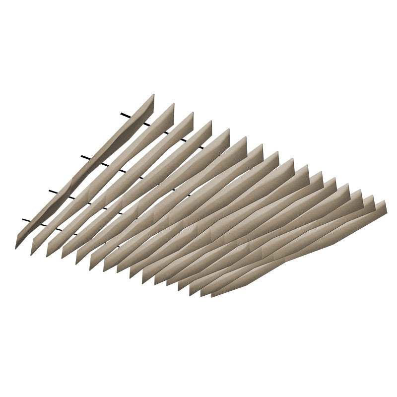  - Autex Frontier™ Talus Acoustic Ceiling Baffle (Sold in packs) - Muffle Acoustics Limited 