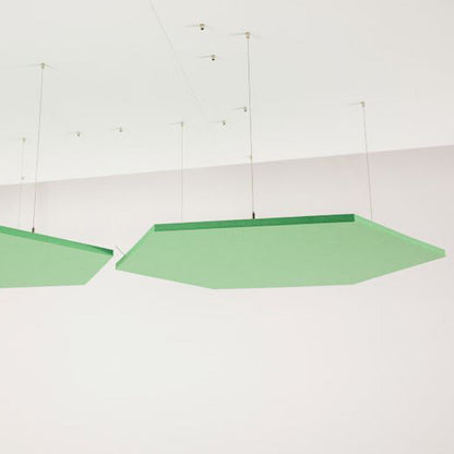  - Autex Horizon™ Suspended Acoustic Raft - Hexagon (Pack of 2) - Muffle Acoustics Limited 