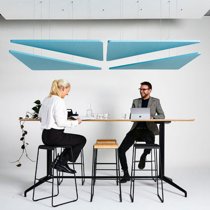 Autex - Autex Horizon™  Suspended Acoustic Raft - Triangle (Pack of 4) - Muffle Acoustics Limited 