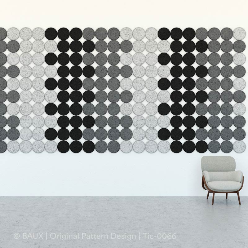 BAUX Circle Acoustic Wall Tile - Muffle Acoustics Limited