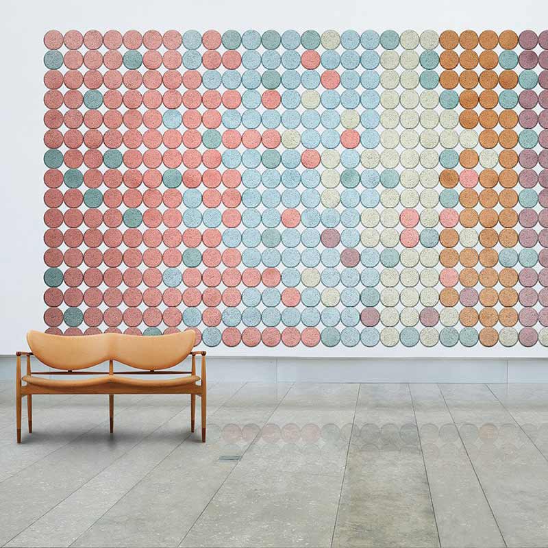 BAUX Circle Acoustic Wall Tile - Muffle Acoustics Limited