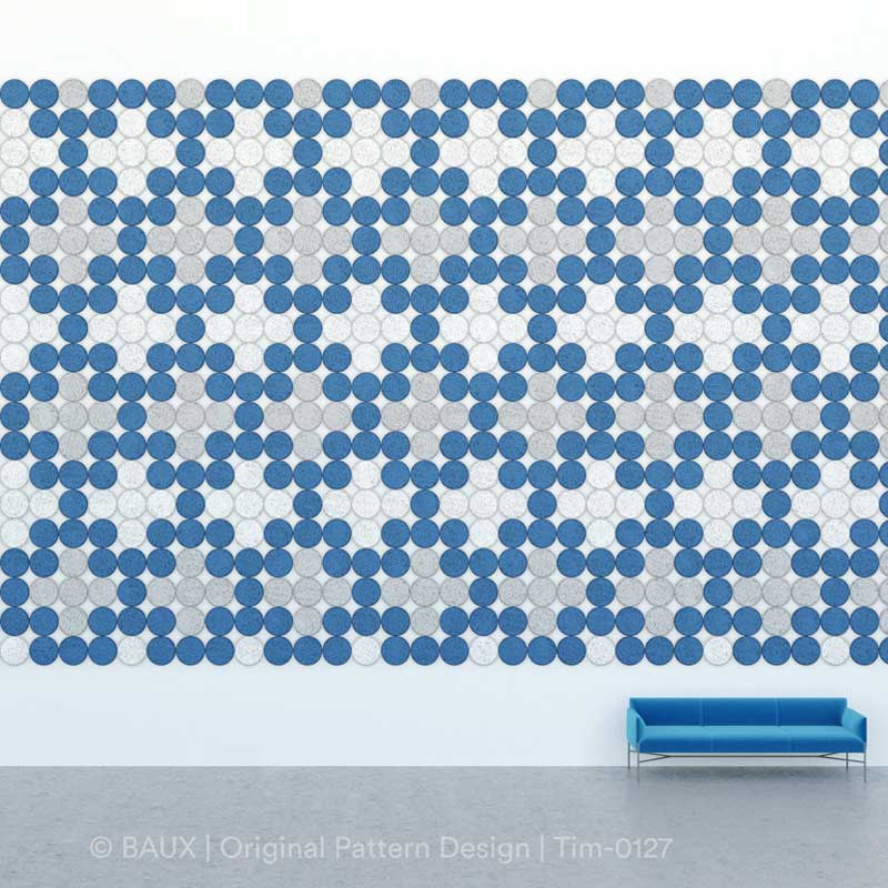 BAUX Circle Acoustic Wall Tile - Muffle Acoustics Limited