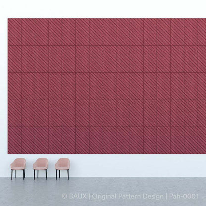 BAUX Diagonal Acoustic Wall Panel - Muffle Acoustics Limited
