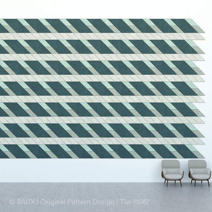 BAUX Parallelogram Acoustic Wall Tile - Muffle Acoustics Limited