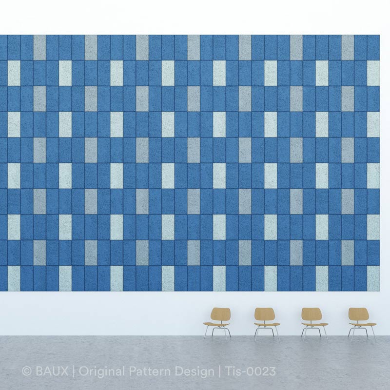 BAUX Rectangle Acoustic Wall Tile - Muffle Acoustics Limited