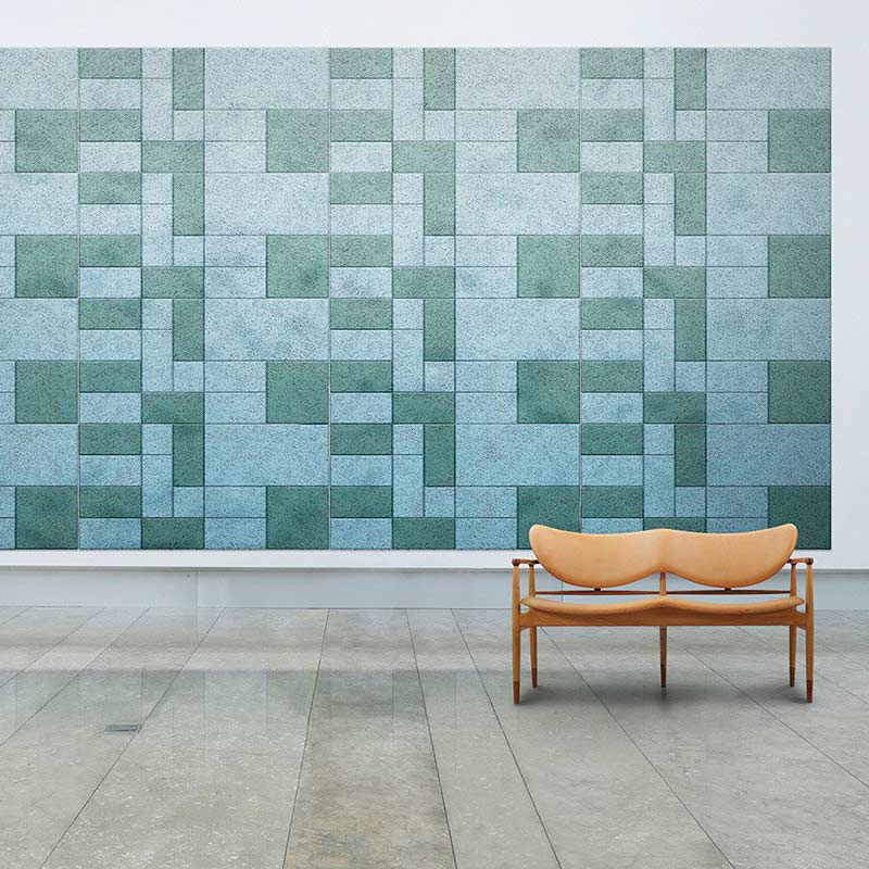 BAUX Rectangle Acoustic Wall Tile - Muffle Acoustics Limited
