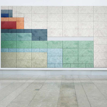 BAUX Rectangle Acoustic Wall Tile - Muffle Acoustics Limited