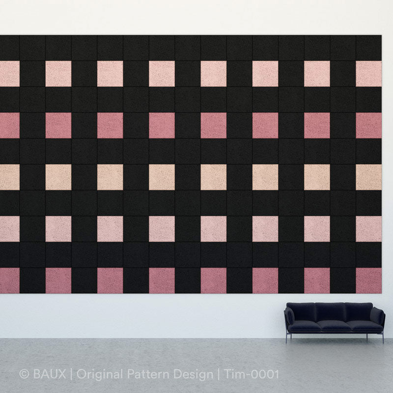 BAUX Square Acoustic Wall Tile - Muffle Acoustics Limited