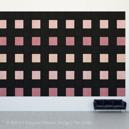BAUX Square Acoustic Wall Tile - Muffle Acoustics Limited