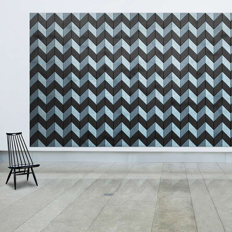  - BAUX Parallelogram Acoustic Wall Tile - Muffle Acoustics Limited 