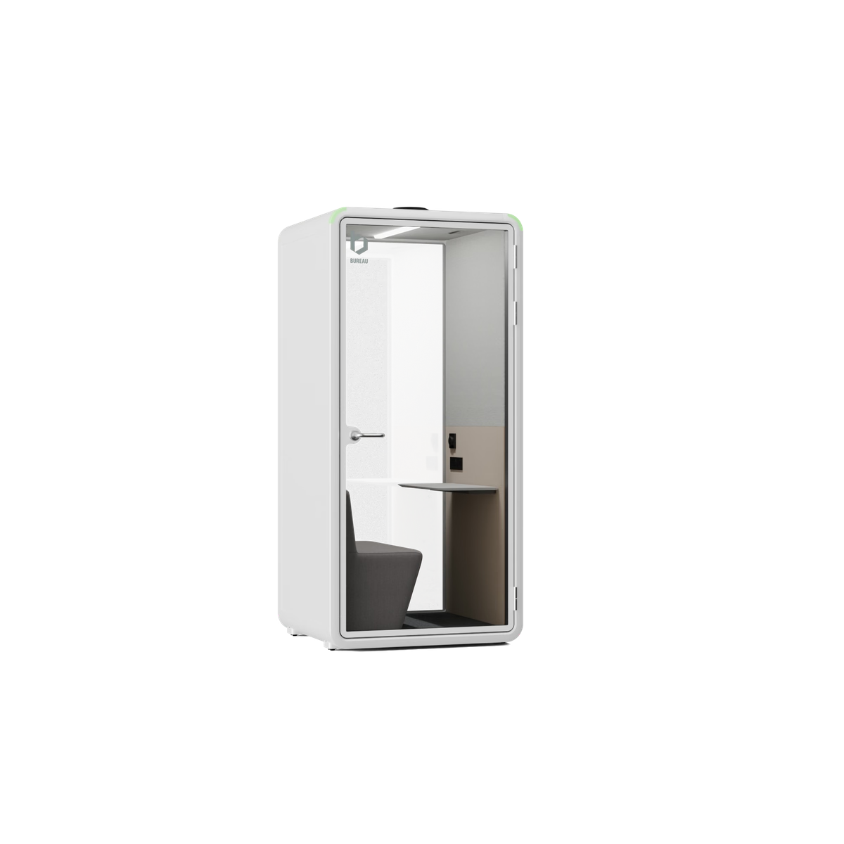 Bureau One - Focus/Cloud White/Angled
