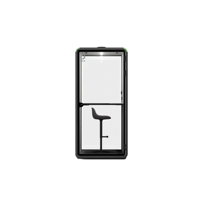 Bureau One - Stand/Domino Black/facing