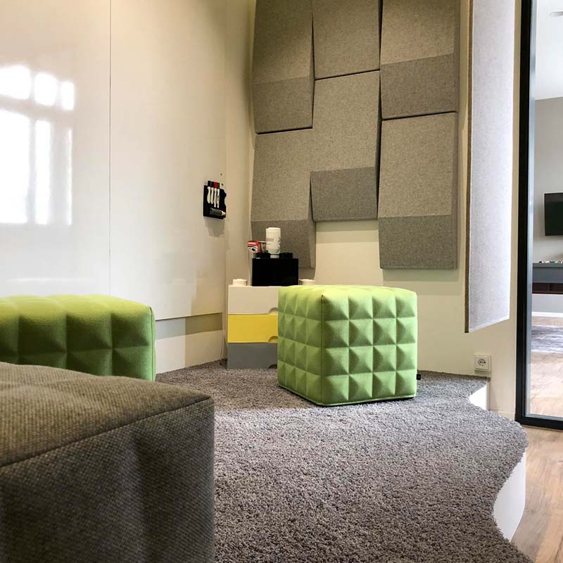 BuzziSpace BuzziCube Acoustic Furniture - 3D – Muffle Acoustics