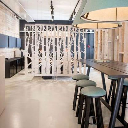 BuzziSpace BuzziFalls Suspended Acoustic Screen - Muffle Acoustics Limited