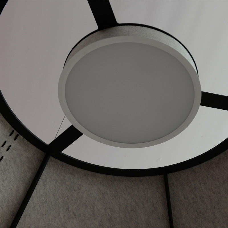 BuzziSpace BuzziShade Acoustic Pendant Disk Light - XL and XXL - Muffle Acoustics Limited