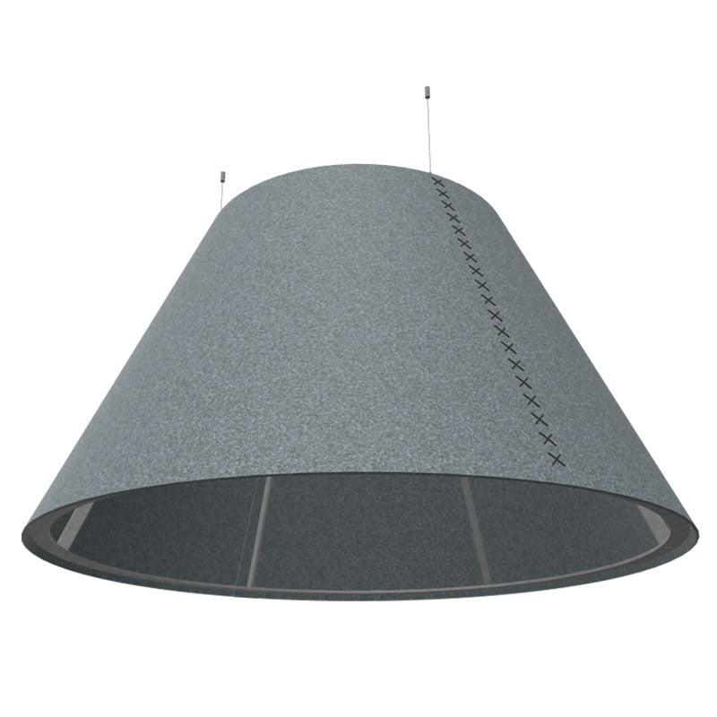 BuzziSpace BuzziShade Acoustic Pendant Disk Light - XL and XXL - Muffle Acoustics Limited