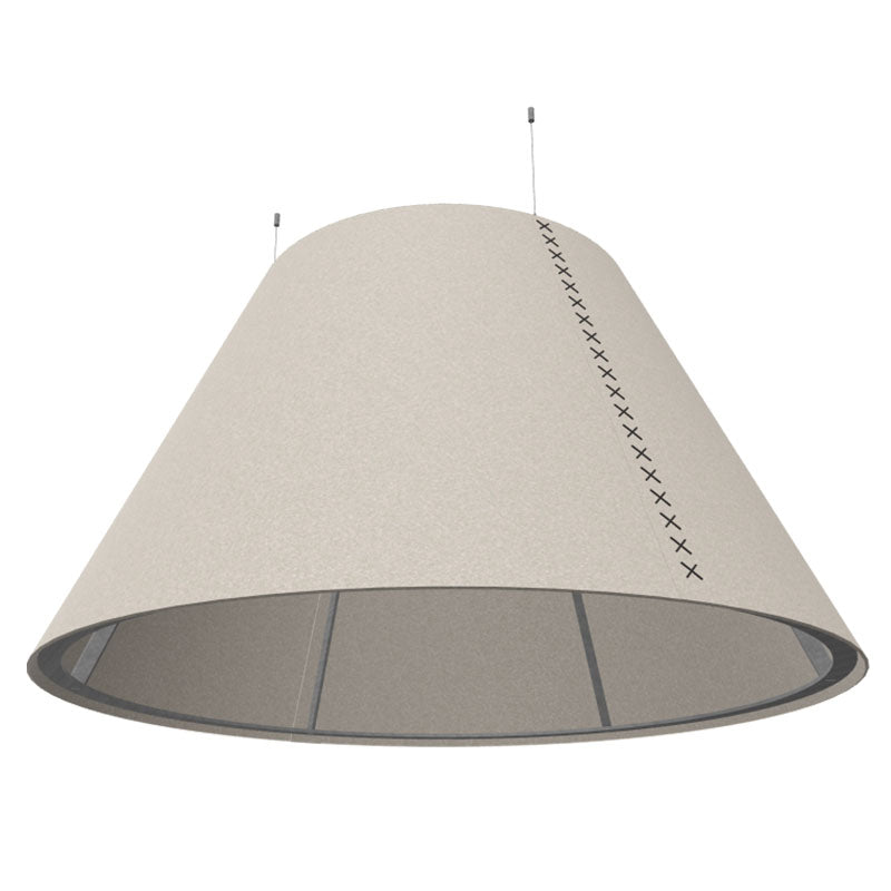 BuzziSpace BuzziShade Acoustic Pendant Disk Light - XL and XXL - Muffle Acoustics Limited