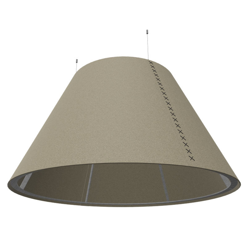 BuzziSpace BuzziShade Acoustic Pendant Disk Light - XL and XXL - Muffle Acoustics Limited