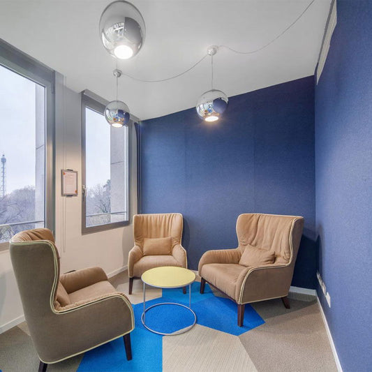 BuzziSpace BuzziSkin Acoustic Fabric Wallpaper - Muffle Acoustics Limited