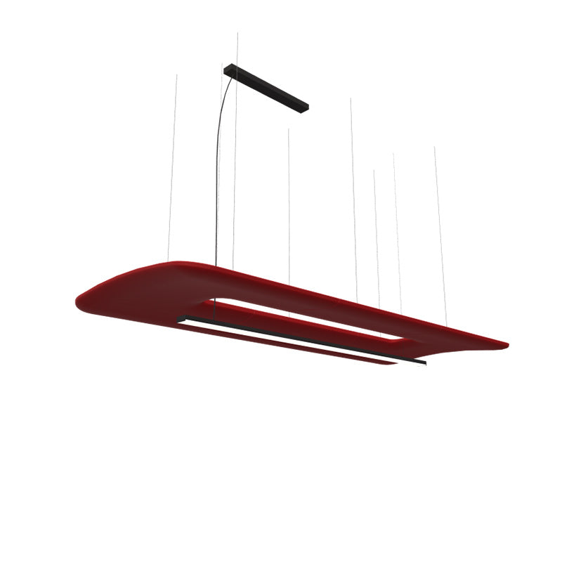 BuzziSpace BuzziZepp Acoustic Ceiling Light - LED Line - Muffle Acoustics Limited