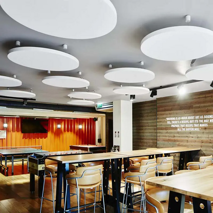 Ecophon | Solo™ Circle Acoustic Raft - Volcanic Ash x4 (Clearance)