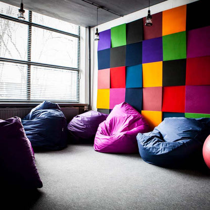 FLUFFO SOFT Cube 3D Wall Panel - Muffle Acoustics Limited