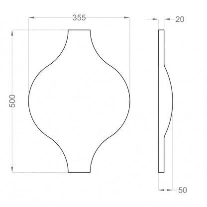 FLUFFO SOFT Flow 3D Acoustic Panel - Muffle Acoustics Limited