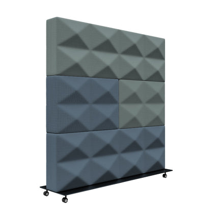 Fabricks Mobile Acoustic Screen - 1200 x 1200mm - Muffle Acoustics Limited