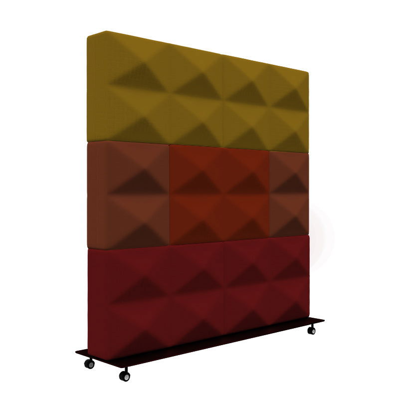 Fabricks Mobile Acoustic Screen - 1200 x 1200mm - Muffle Acoustics Limited