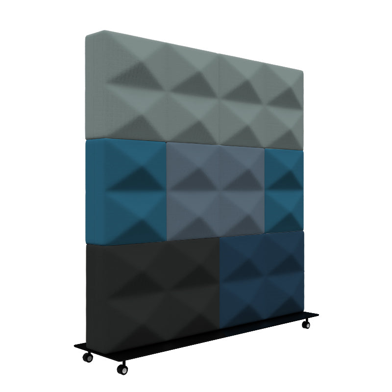 Fabricks Mobile Acoustic Screen - 1200 x 1200mm - Muffle Acoustics Limited