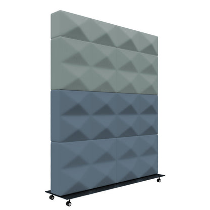 Fabricks Mobile Acoustic Screen - 1400 x 1200mm - Muffle Acoustics Limited