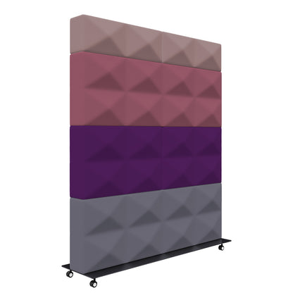 Fabricks Mobile Acoustic Screen - 1400 x 1200mm - Muffle Acoustics Limited