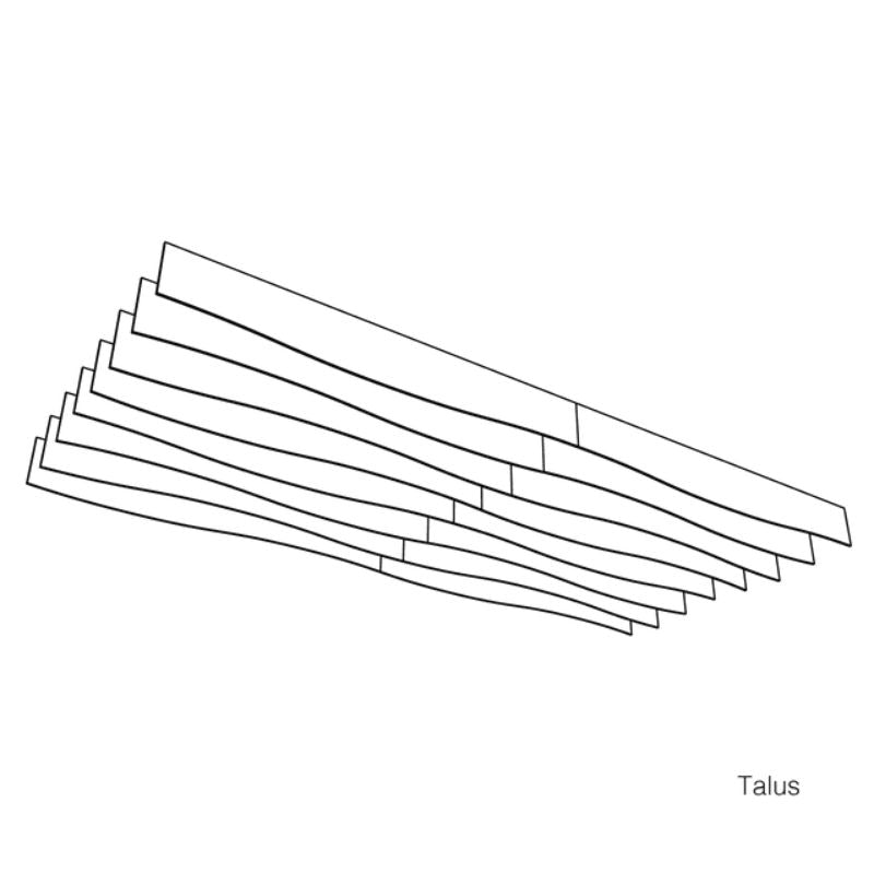 Autex Frontier™ Talus Acoustic Ceiling Baffle (Sold in packs)