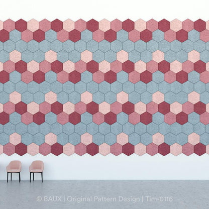 BAUX Hexagon Acoustic Wall Tile