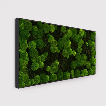 MuffleMoss Rectangle - Bun & Woodland Moss Wall Panel