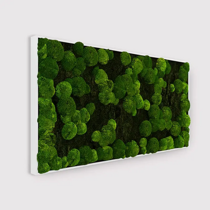 MuffleMoss Rectangle - Bun & Woodland Moss Wall Panel