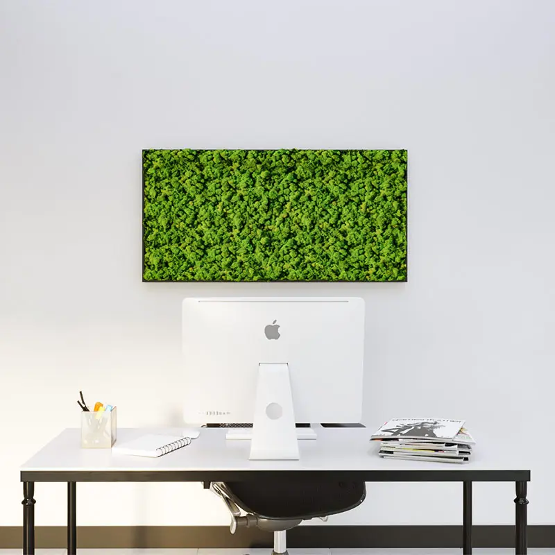 MuffleMoss Rectangle - Reindeer Moss Wall Panel